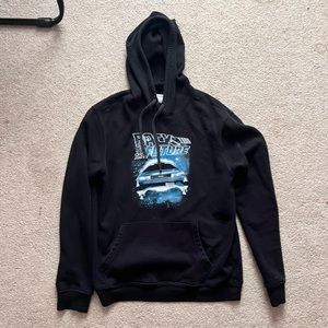 Back to the future graphic hoodie